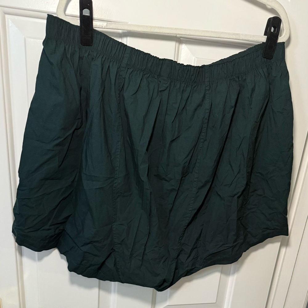 NWT- Skims Cotton pine Green Sleep Short -2x - Picture 3 of 4